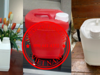 Can nhựa đựng mẫu 5 lít vàng, can nhựa 2 lít đựng dung môi, can nhựa 1 lít đựng gel 