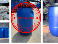 Thùng phuy 220 lít đựng dung môi, vỏ thùng phuy 200 lít đựng thành phần hóa học 