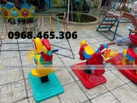Thú nhún lò xo ngựa, voi, gà cho bé