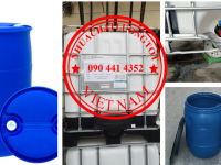 Sỉ lẻ thùng phuy nhựa 220 lít, thùng nhựa 200 lít nắp hở, vỏ thùng phuy nhựa 120 lít đựng axit 