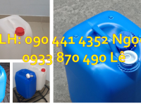 Can nhựa chứa 10 lít dầu, can 20 lít đựng chất lỏng, thùng nhựa vuông 25 lít dày, can nhựa 30 lít tr