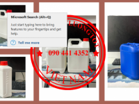 Can nhựa 5 lít đựng mẫu, can 2 lít đựng nước xả, can nhựa 1 lít đựng nước giặt 