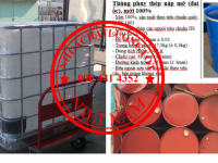 Bán thùng phuy sắt đựng vi sinh, giá thùng phuy sắt 220 lít mới 