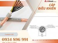 Cáp điều khiển, cáp tín hiệu 12×0.75mm2 có lưới chống nhiễu Altek Kabel