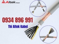 Cáp điều khiển, cáp tín hiệu 12×0.75mm2 có lưới chống nhiễu Altek Kabel
