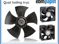 Quạt Ebmpapst: Vận hành bền bỉ 24/7, không lo gián đoạn.