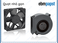 Quạt Ebmpapst: Vận hành bền bỉ 24/7, không lo gián đoạn.
