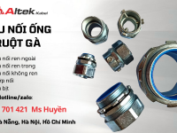 Đầu Nối Ống Ruột Gà Altek Kabel