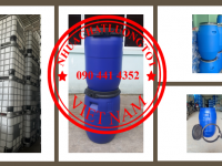 Chuyên thùng phuy nhựa nhập khẩu , thùng phuy nắp rời 30 lít, 50 lít, 60 lít, 120 lít, 220 lít