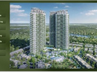 Căn hộ 1 phòng ngủ 38m2 1PN 1WC Sky Retreat, Quỹ hàng ưu tiên,Hướng cao tốc thoáng mát