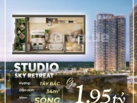 Căn hộ 1 phòng ngủ Eco Retreat 34.5m2, tầng đẹp toà S2, view thoáng mát, vốn tự có chỉ 470tr, miễn