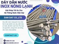 Dây cấp nước nóng lạnh inox/ Ống mềm cho máy nóng lạnh/ Dây cấp nước mềm inox