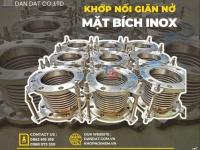 Khớp giãn nở inox/ Khớp nối giãn nở mặt bích/ Ống bù trừ giãn nở nhiệt inox