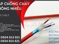 Cáp chống cháy chống nhiễu 2x1.5 Altek Kabel đạt tiêu chuẩn IEC60331, BS6387