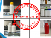 Chai nhựa 50ml đựng mẫu, chai đựng hóa chất lỏng 100ml, vỏ chai nhựa 250ml đựng thuốc trừ sâu 