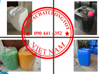 Can nhựa 10 lít đựng nguyên liệu thực phẩm, can 20 lít đựng thuốc nhuộm, thùng nhựa 25L đựng axit 