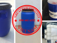 Thùng phuy sắt đựng dung môi, vỏ thùng phuy sắt 220L giá rẻ nhất