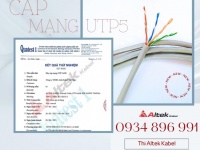 Cáp mạng Altek Kabel Cat5e, Cat6 chính hãng – Giá tốt, giao hàng toàn quốc