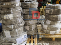 Gia công đan lưới inox cho dây điện | Dây điện đan lưới chống nhiễu