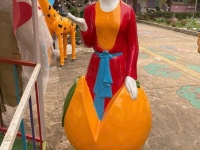 Tượng cổ tích bạch tuyết, tượng cô tấm, tượng con hươu