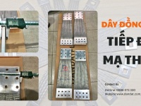 Dây đồng bện (thiết bị điện công nghiệp)/ Thanh cái đồng mềm/ Thanh đồng bện tiếp địa