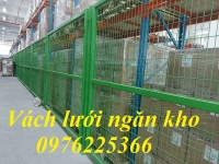 Vách ngăn công nghiệp, vách lưới ngăn kho