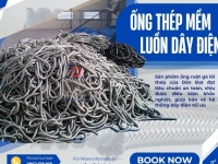 Ruột gà luồn dây điện/ Ống ruột gà chống cháy/ Ống ruột gà lõi thép bọc inox 304