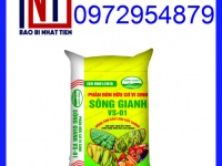 Bao bì phân bón 25kg ghép màng BOPP
