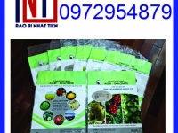 Bao bì phân bón 25kg ghép màng BOPP