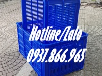 Sóng nhựa hở cao 31, sọt nhựa rỗng, sọt nhựa nguyên sinh, sóng nhựa dùng trong công lạnh