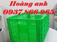 Sóng nhựa hở cao 31, sọt nhựa rỗng, sọt nhựa nguyên sinh, sóng nhựa dùng trong công lạnh