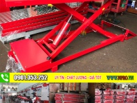 Bàn Nâng Xe Máy Âm Nền – Giải Pháp Chuyên Nghiệp Cho Tiệm Sửa Chữa Xe Máy