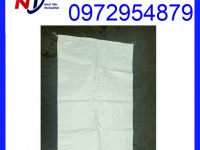 Bao PP trắng trơn, bao PP trắng không in