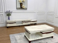 Combo Kệ Tivi Bàn Trà Mặt Đá 106T Sang trọng - Tiện nghi!