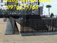 Hàng rào sự kiện, hàng rào sân khấu giá rẻ tại Hà Nội 