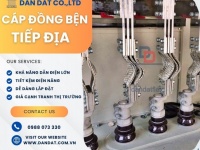 Dây đồng bện/ Dây đồng bện tiếp địa/ Dây đồng bện tiếp địa mặt bích