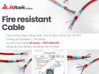 Altek Kabel: Cáp điều khiển 12x0.5, 12x0.75, 12x1.0, 12x1.5