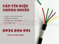 CÁP TÍN HIỆU CHỐNG NHIỄU – TRUYỀN TÍN HIỆU ỔN ĐỊNH