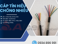 CÁP TÍN HIỆU CHỐNG NHIỄU – TRUYỀN TÍN HIỆU ỔN ĐỊNH