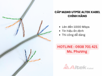 CÁP MẠNG UTP5E ALTEK KABEL CHÍNH HÃNG
