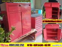 Xe đẩy 3 ngăn – bảng treo cơ khí 