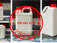 Can nhựa 0.5 lít đựng thuốc thủy sản, can 1 lít nhựa HDPE, can vuông 2 lít đựng gel 