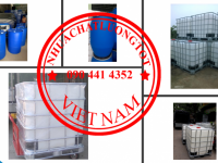 Thùng phuy sắt 220L các loại, vỏ thùng phuy sắt đựng dung môi 