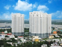 Bán căn hộ chung cư Phú Mỹ Thuận, 187m2, đầy đủ nội thất hiện đại, view sông, giá 4 tỷ