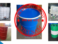 Thùng phuy sắt 220 lít đựng hóa chất, thùng phi sắt đựng thành phần hóa học 