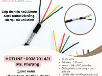 Cáp tín hiệu 4x0.22mm Altek Kabel Đà Nẵng, Hà Nội, Hồ Chí Minh