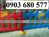 Rào chắn bằng nhựa lắp ghép dành cho trẻ em mầm non