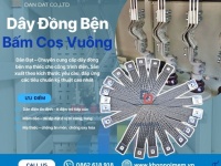 Dây đồng bện tiếp địa mặt bích/ Dây đồng bện tiếp địa cho thang máng cáp/ Dây đồng bện trạm biến áp