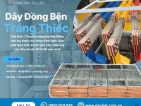 Dây đồng bện tiếp địa mặt bích/ Dây đồng bện tiếp địa cho thang máng cáp/ Dây đồng bện trạm biến áp