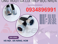 ỐNG RUỘT GÀ LÕI THÉP BỌC NHỰA PVC ĐÀ NẴNG,HCM